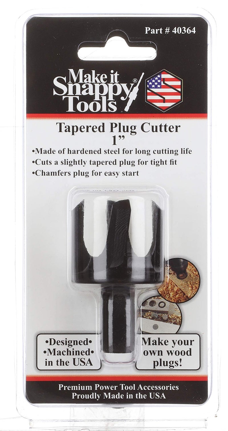Make it Snappy Tools 1" Tapered Plug Cutter - Image 2